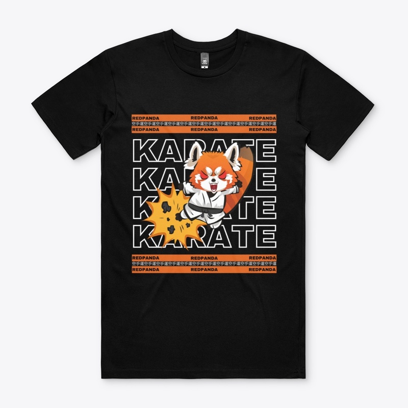 karate red panda anime edition