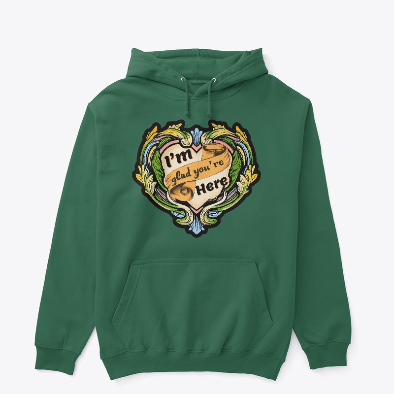 Baroque Heart full color hoodie