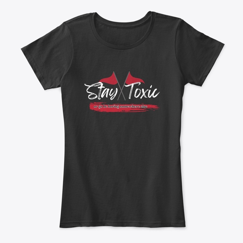 stay toxic red splash