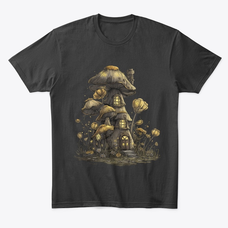 Whimsical Mushroom Cottage