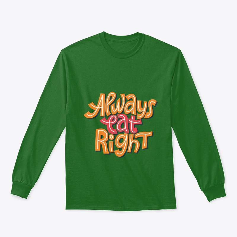 Always Eat Right Text