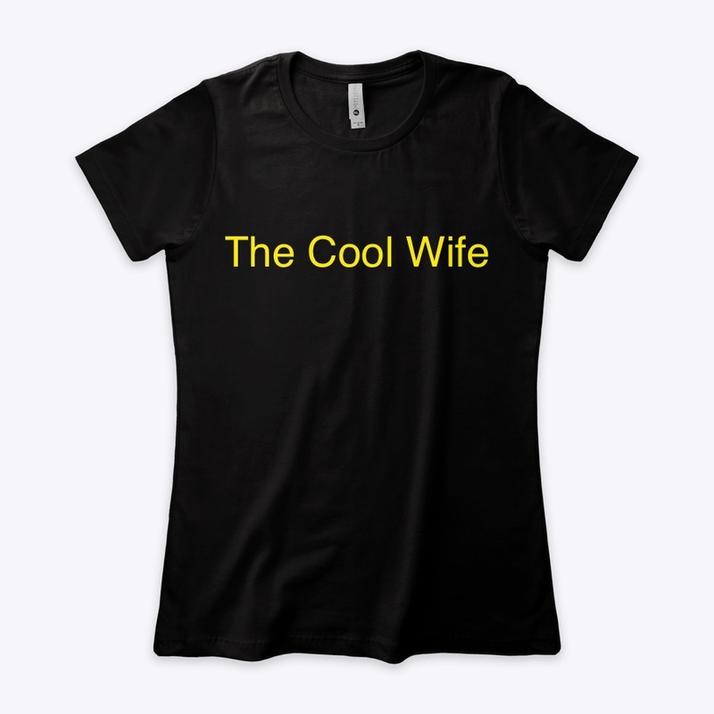 The Cool Wife Black with Yellow