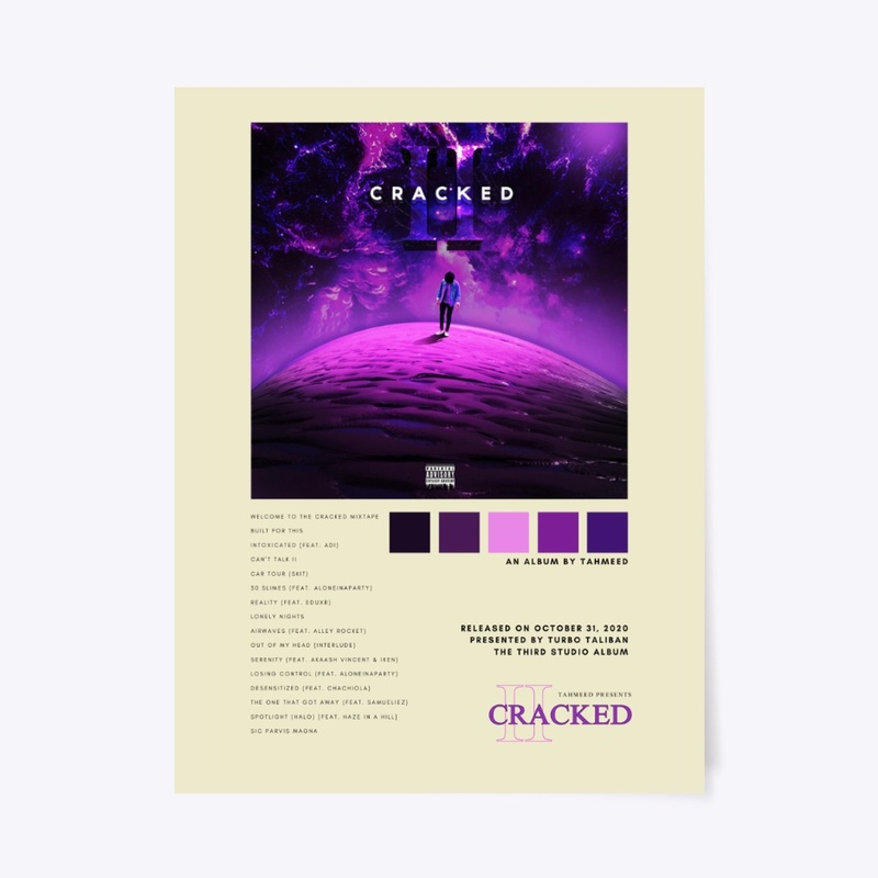 CRACKED II PALETTE POSTER