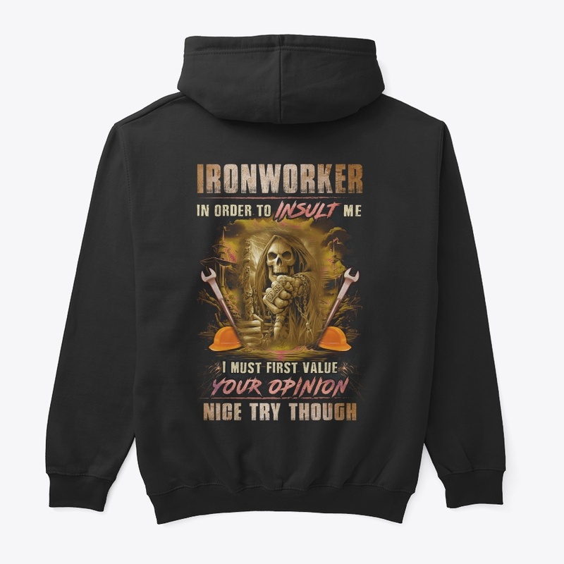 Tough Ironworker Hoodie