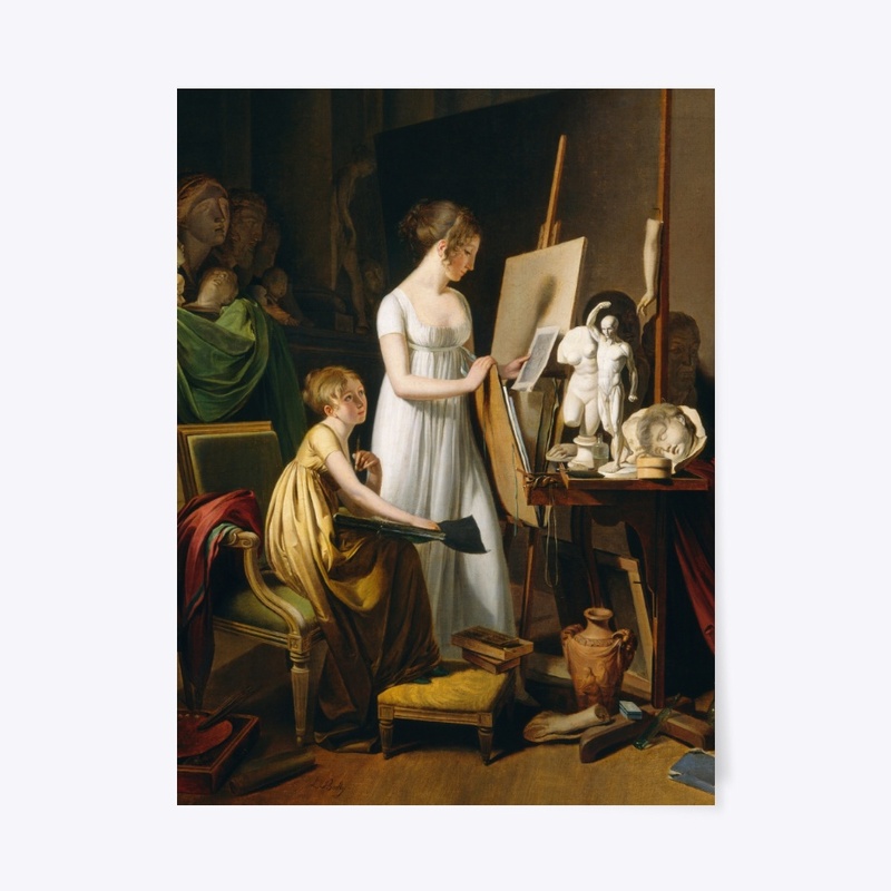 A Painter's Studio Poster