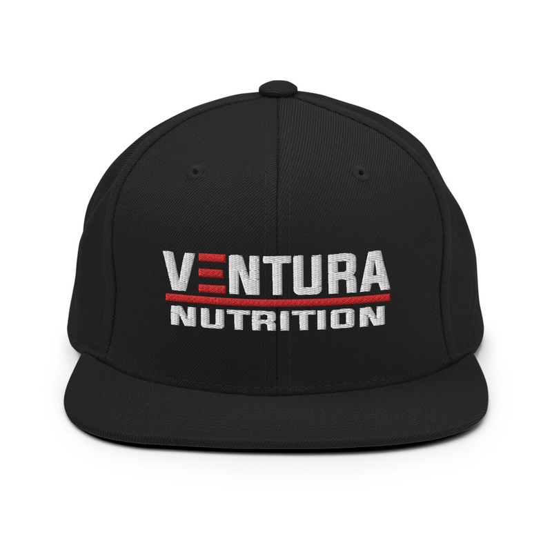 Ventura Nutrition White Logo Snapback