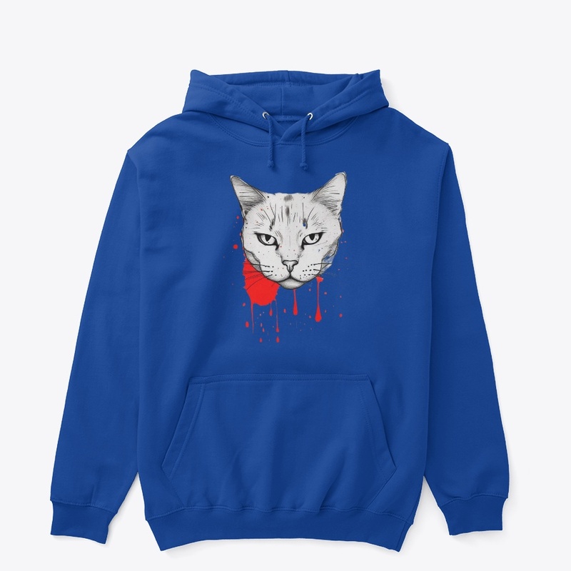 Splatter Cat t-shirt 