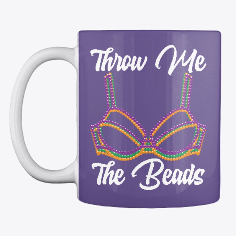 Mardi Gras Throw Me The Beads 