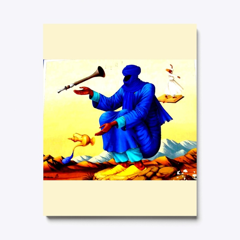 Blue Nomad,  Man of the Desert , Sahara 