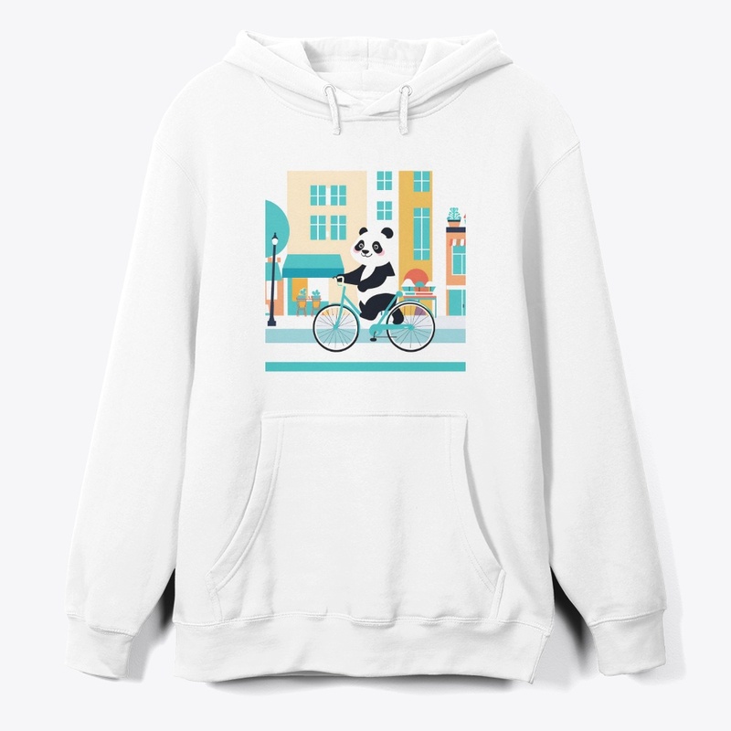  Fun Panda on Bicycle Design
