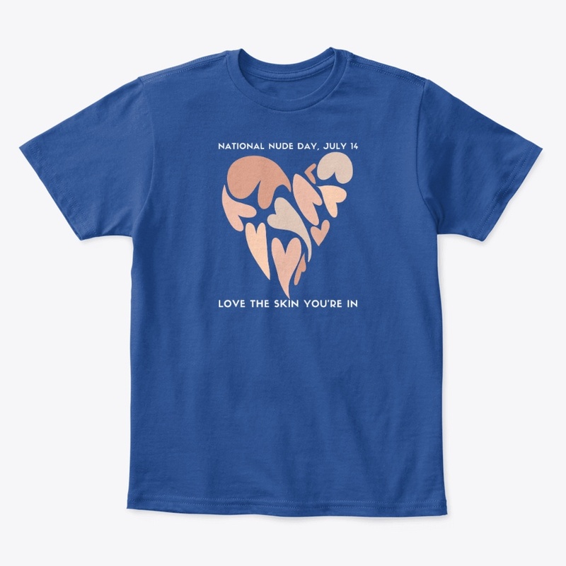 Nat. Nude Day Heart