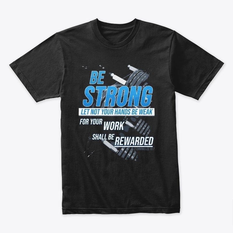 Fitness Motivation Be Strong Christian