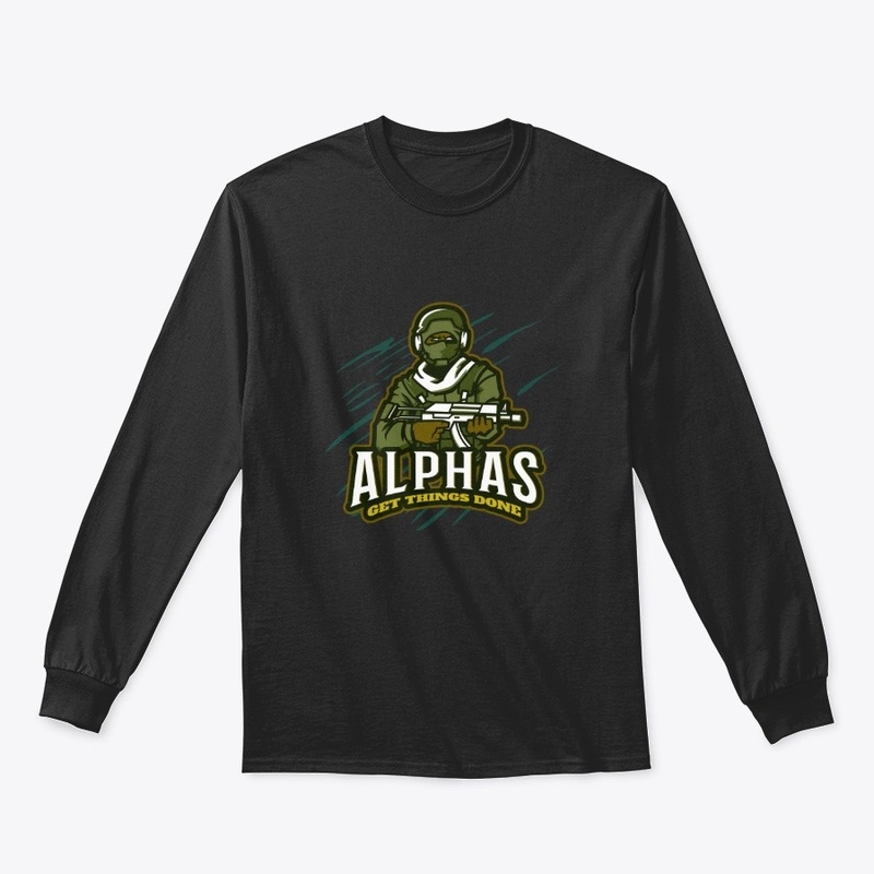 Alphas Get Things Done Balaclava Soldier