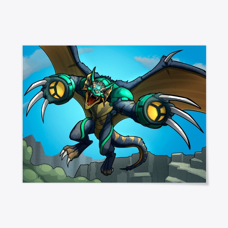 The Explosive Terror-Claw POSTER