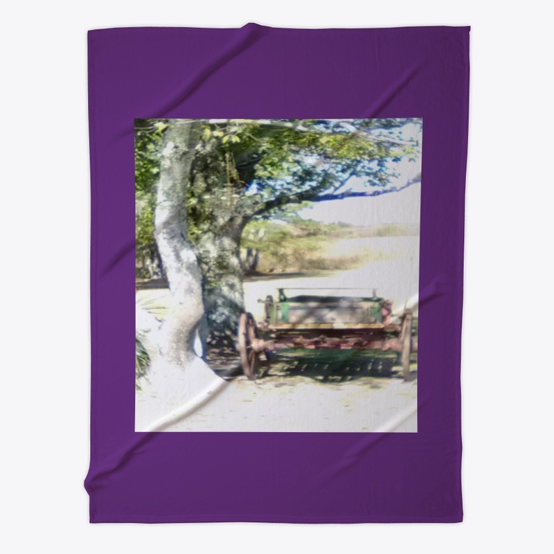 Wagon By Tree 001