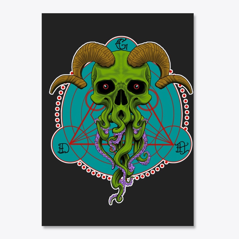 Cthulhu Skull