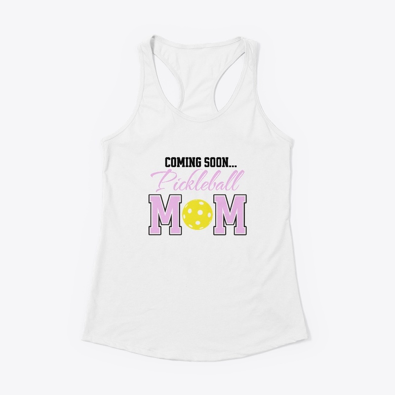 Future Mom Pickleball Player Pink