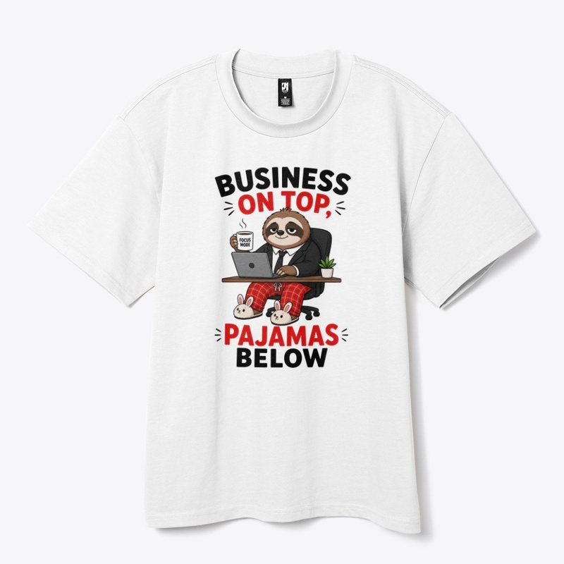 Business On Top Pajamas Below