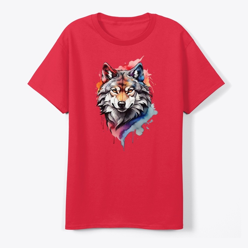 Ilustration wolf 3D