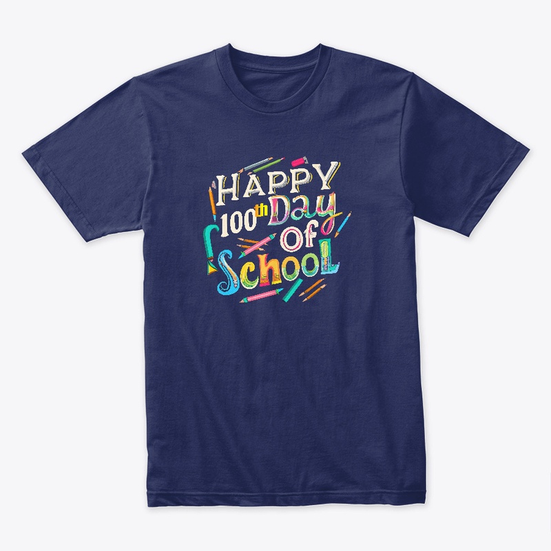 Happy 100th Day Of School-T-shirt
