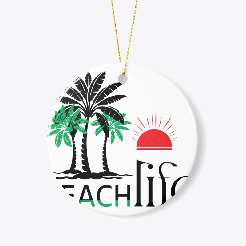 Beach life t-shirt design