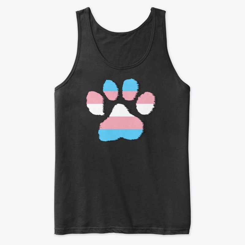 Transgender Pride Paw