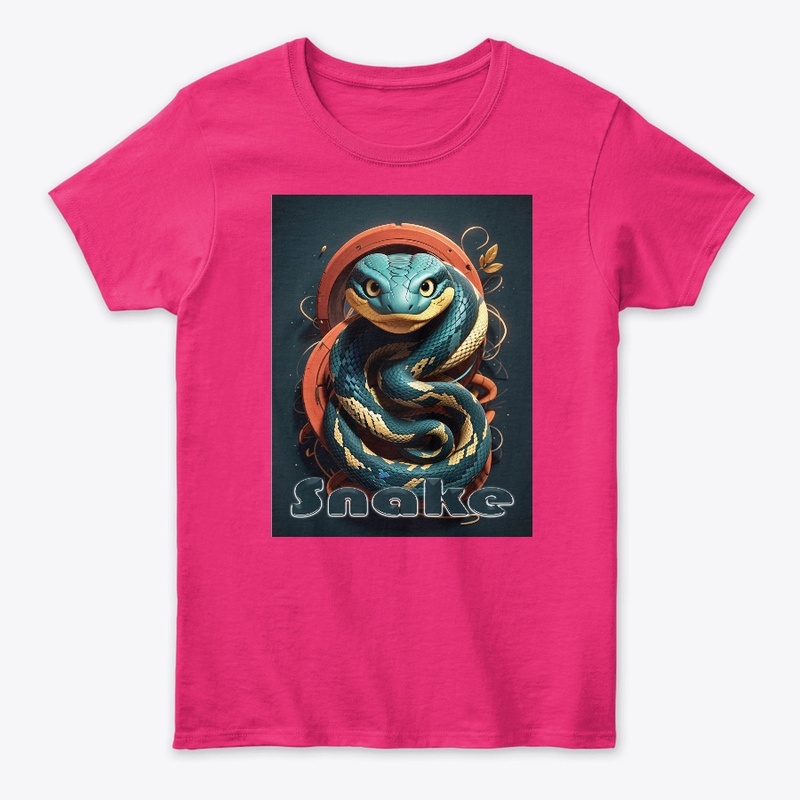 T-shirt design Snake 