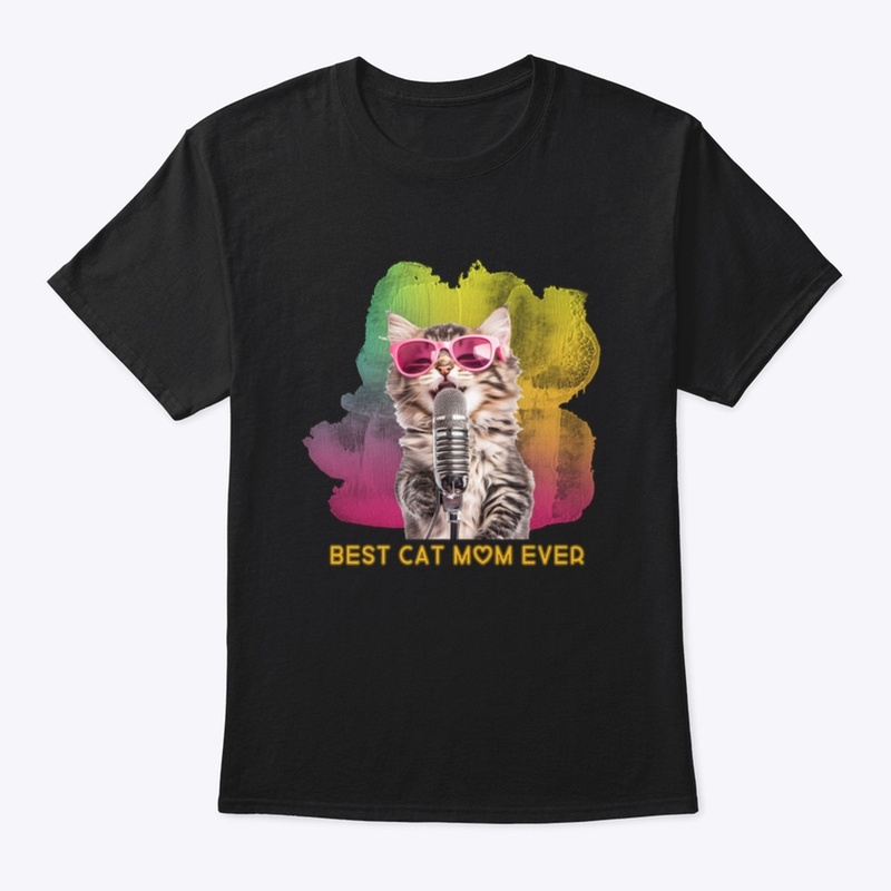 Best Cat Mom Ever Tee