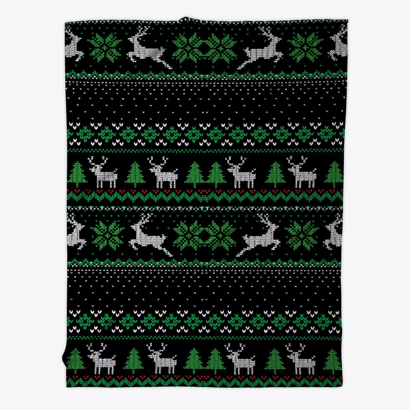 Christmas Knitted Reindeer 