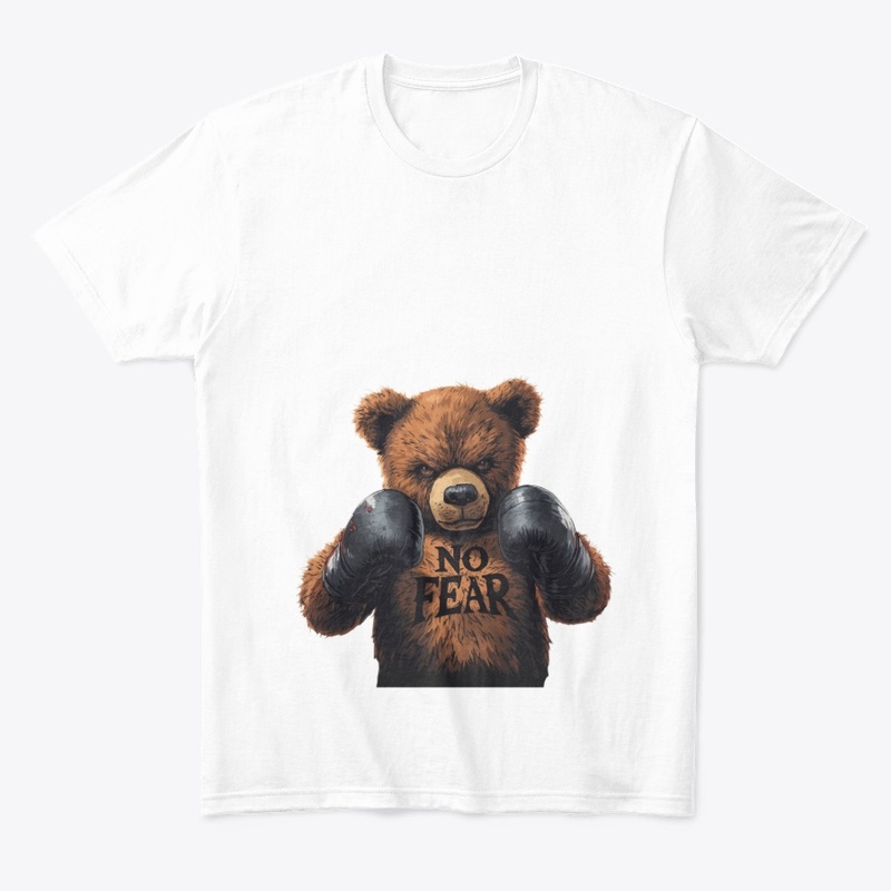 No Fear Fighter Bear – Battle-Ready Cute