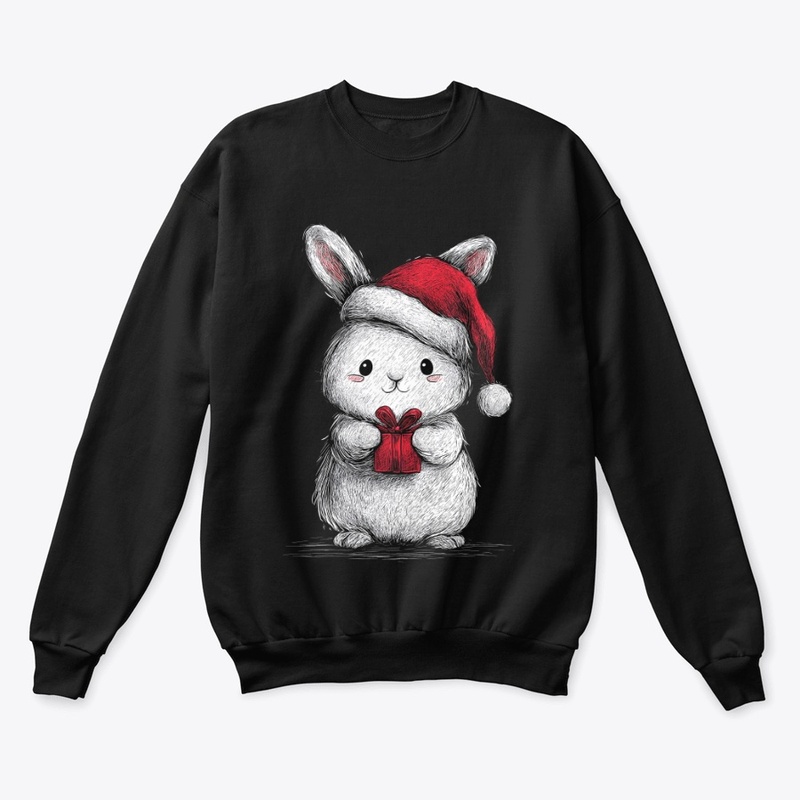 Snowy Gift Bunny