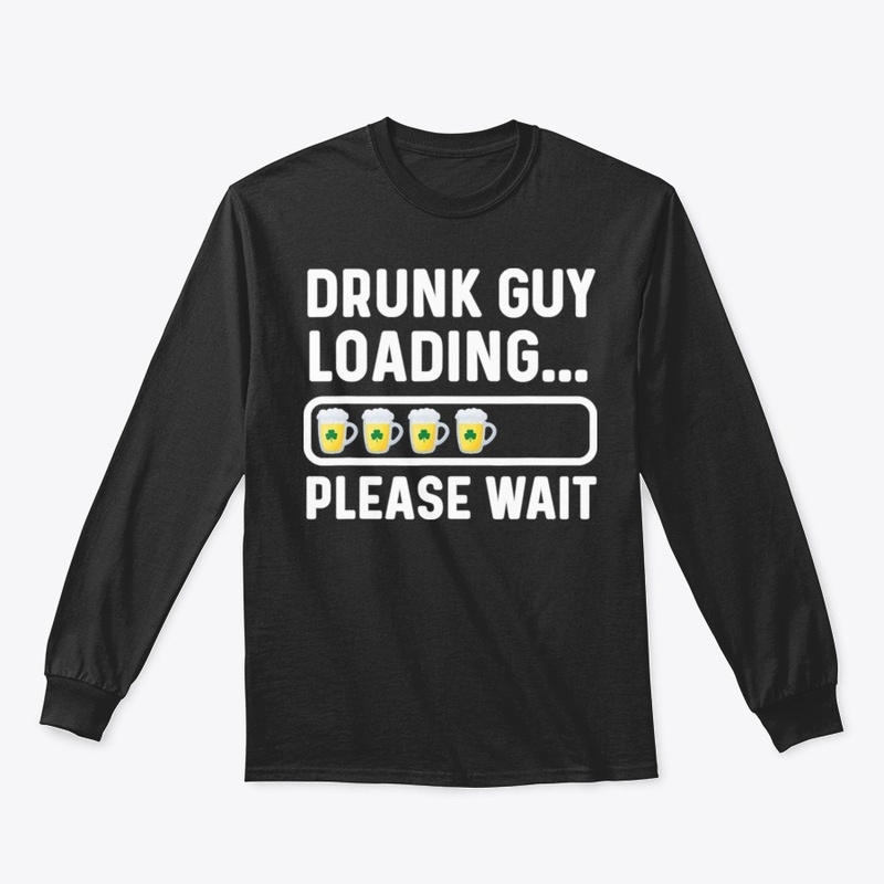 Drunk Guy St Patricks Day Drinking Match