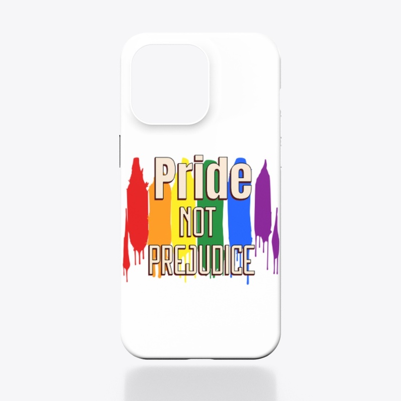 Pride Not Prejudice Paint Pride Flag