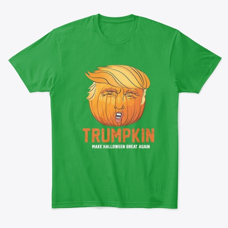 Funny TRUMP Halloween Trumpkin Tee