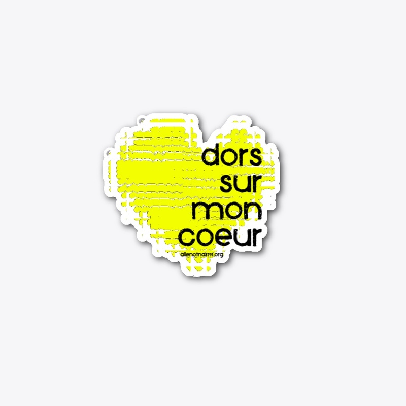 dors sur mon coeur