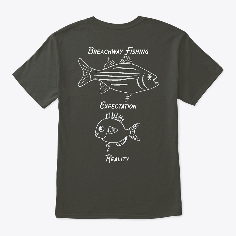 Breachway Fishing Meme - White Ink