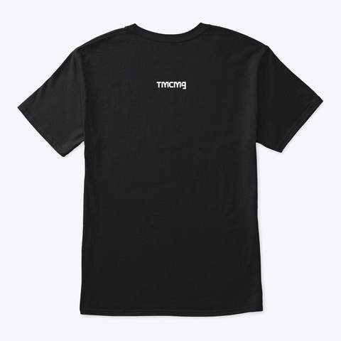 Game Black T-Shirt Back