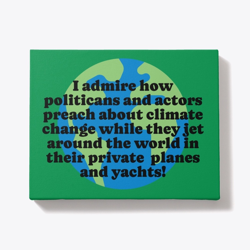 Climate change hypocrites