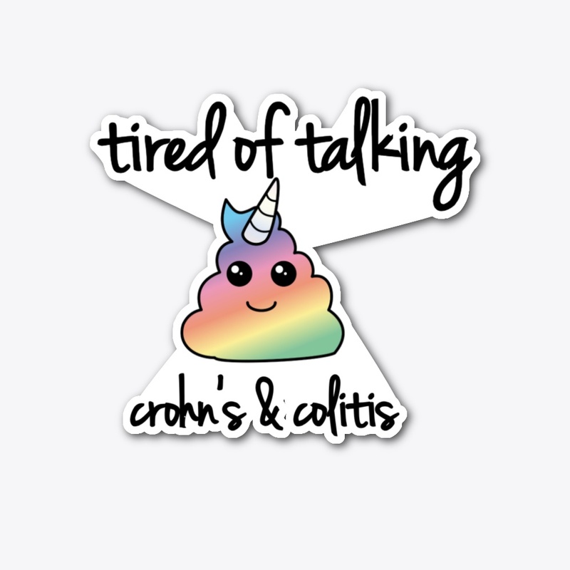 Talking about my poop gets tiring