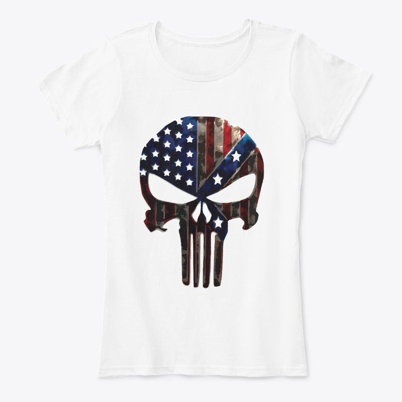 Best Selling T-shirts -2019 skull flag