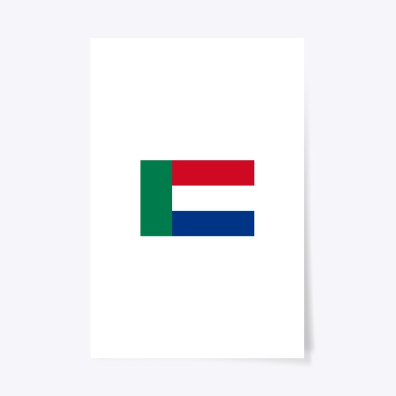 Vierkleur β Poster 24" Γ 36"