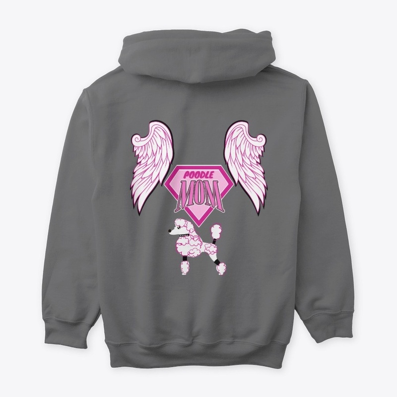 Poodle Mom Angel Cage 