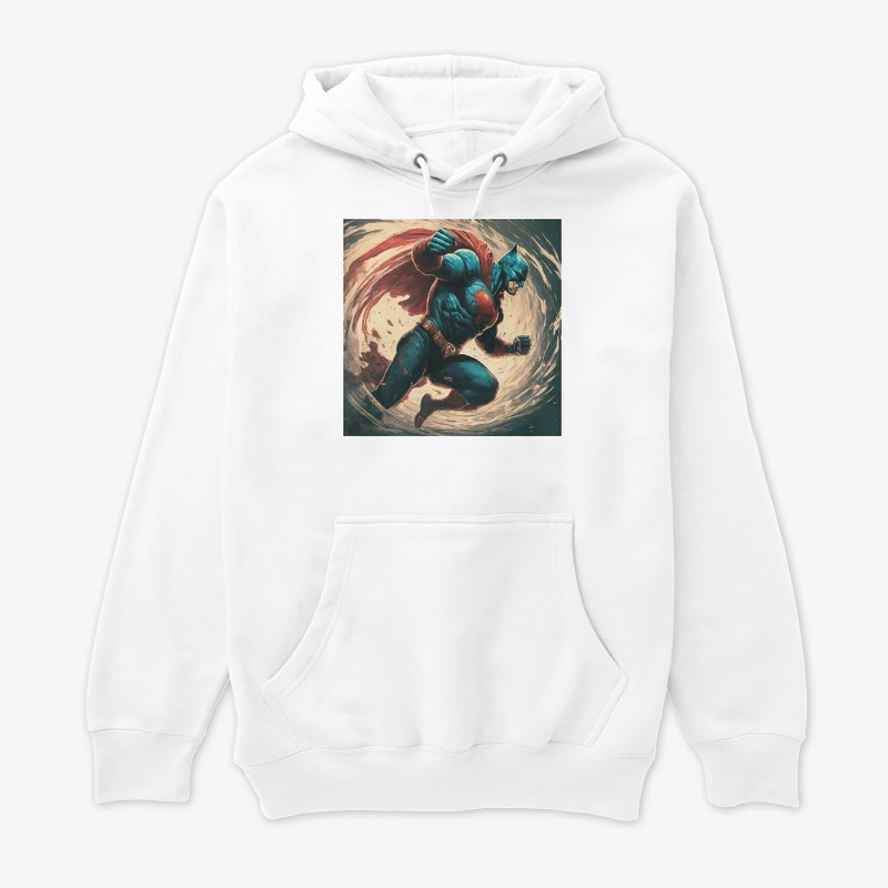 Superhero Wind Master T-Shirt Design