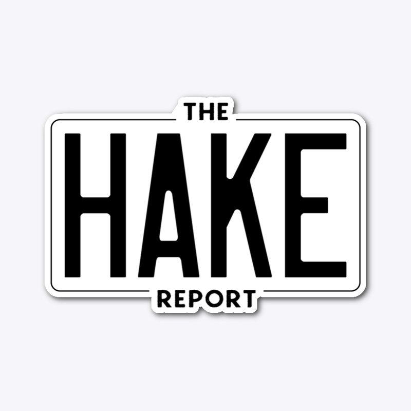 The Hake Report (Logo, Black Ink)