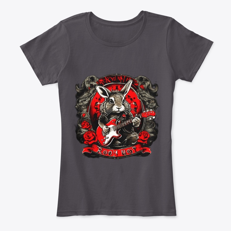 Rock N Roll Hop TShirt Design Tiger face