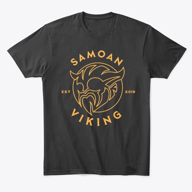 Samoan Viking BAdge Tee