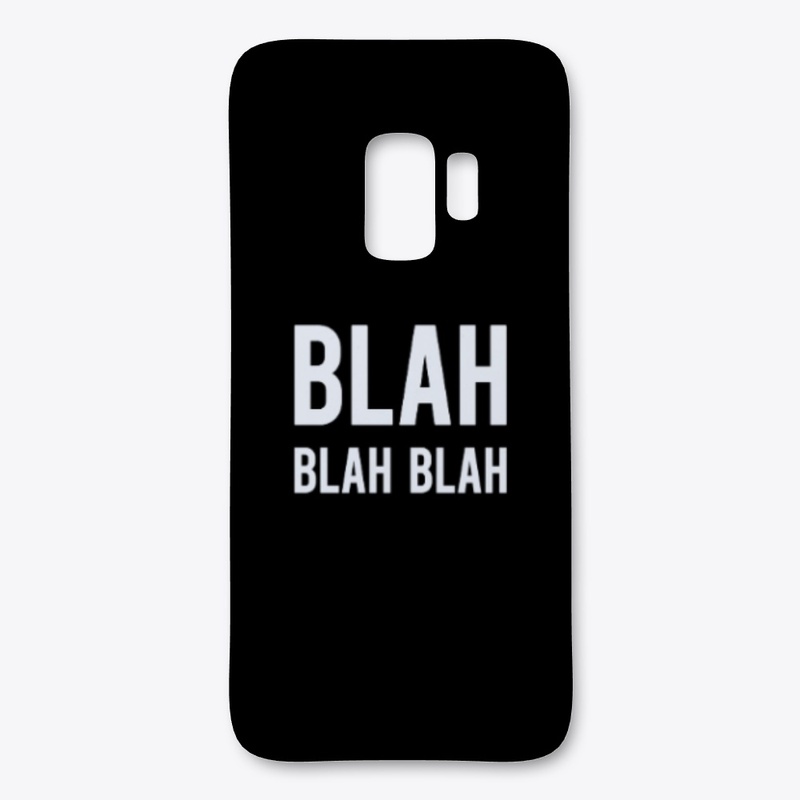 Blah blah blah