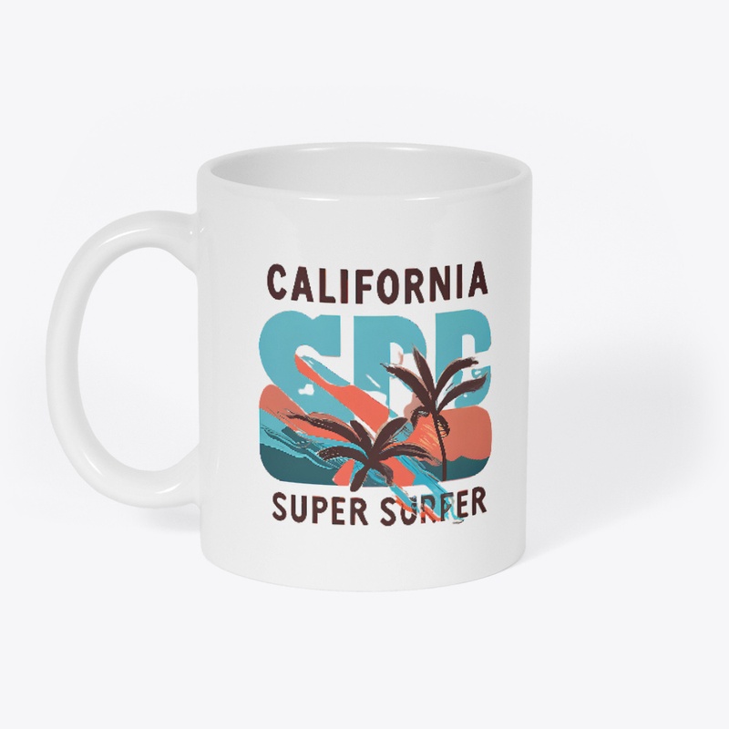 California Super Surfer T-shirt