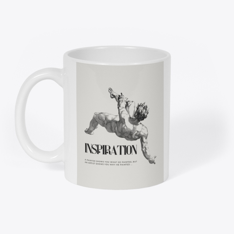 Falling Man Pencil Drawing Tee