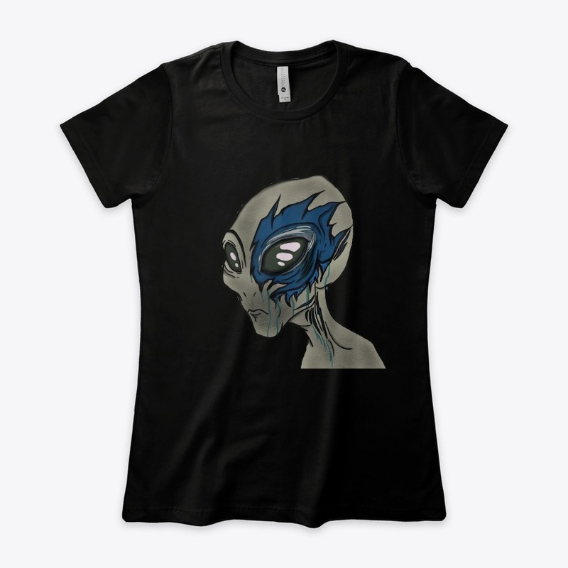 Navy Alien Head